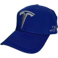 Бейсболка Tesla Тесла кепка бейсболка Tesla, размер 55-58, голубой