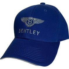 Бейсболка Bentley Кепка Бентли бейсболка мужская женская, размер 55-58, голубой