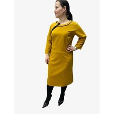 Платье размер 48-50, желтый