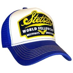 Бейсболка STETSON, размер 54/58, синий, белый