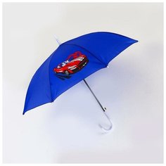 Зонт-трость Funny toys, синий, красный