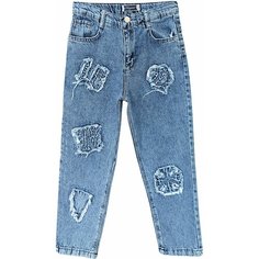 Джинсы Eleysa, размер 14-15, синий