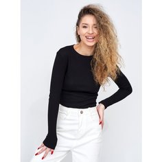 Лонгслив Belka Chic, размер 42-44, черный