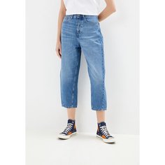 Джинсы широкие Pepe Jeans, размер 29, голубой