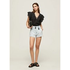Бермуды Pepe Jeans, размер 31, голубой