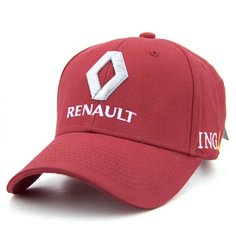 Бейсболка Renault Бейсболка мужская РЕНО кепка RENAULT, размер one, красный