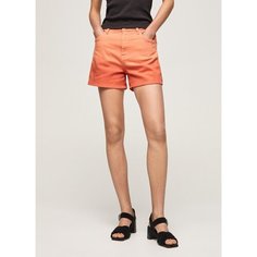 Бермуды Pepe Jeans, размер 29, оранжевый