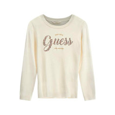 Джемпер GUESS, размер 8, бежевый