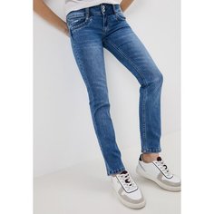 Джинсы зауженные Pepe Jeans, размер 26, синий