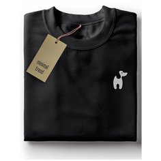 Футболка minimal trend, размер 2XS, черный