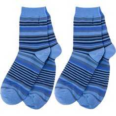 Носки Брестские 2 пары, размер 17-18, голубой