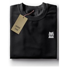 Футболка minimal trend, размер 2XS, черный