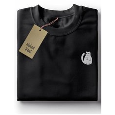 Футболка minimal trend, размер 2XS, черный