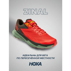 Кроссовки HOKA, полнота D, размер US8.5D/UK8/EU42 2/3/JPN26.5, черный, красный