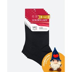 Носки Golden Lady, 5 пар, размер 39-41 (25-27), черный