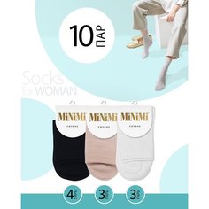 Носки MiNiMi, 10 пар, размер 35-38 (23-25), мультиколор
