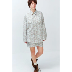 Рубашка УСТА К УСТАМ, размер OneSize, серый