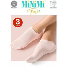 Носки MiNiMi, 3 пары, размер 35-38 (23-25), бежевый