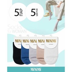 Носки MiNiMi, 5 пар, размер 35-38 (23-25), мультиколор