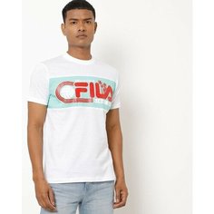 Футболка Fila, размер XL, белый