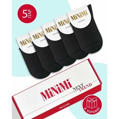 Носки MiNiMi, 5 пар, размер 39-41 (25-27), черный