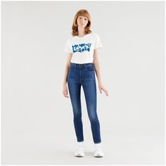 Джинсы скинни Levis, размер 24/32, синий Levis®