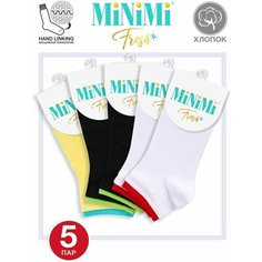 Носки MiNiMi, 3 пары, 3 уп., размер 35-38 (23-25), мультиколор
