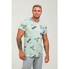 Футболка Berchelli, размер 54, зеленый