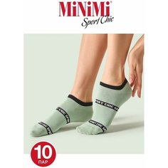 Носки MiNiMi, 10 пар, размер 39-41 (25-27), бирюзовый