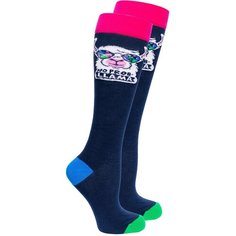 Гольфы Socks n Socks, размер 4-10 US / 35-40 EU, розовый, мультиколор, синий