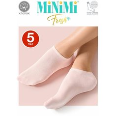Носки MiNiMi, 5 пар, размер 35-38 (23-25), бежевый