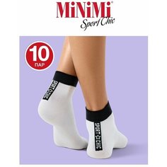 Носки MiNiMi, 10 пар, размер 39-41 (25-27), белый