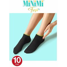 Носки MiNiMi, 10 пар, размер 35-38 (23-25), черный
