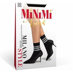 Носки MiNiMi, 50 den, размер 0 (UNI), черный