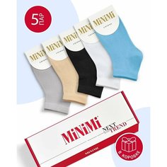 Носки MiNiMi, 5 пар, размер 35-38 (23-25), мультиколор