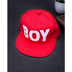 Бейсболка , размер OS, красный