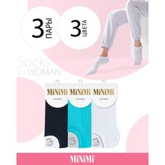 Носки MiNiMi, 3 пары, размер 39-41 (25-27), мультиколор