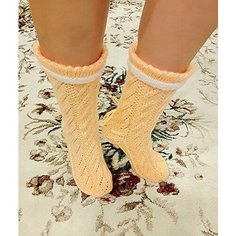 Носки , 2 уп., размер 37-41, белый, желтый