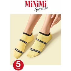 Носки MiNiMi, 5 пар, размер 39-41 (25-27), желтый