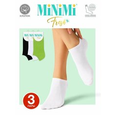 Носки MiNiMi, 3 пары, 3 уп., размер 35-38, мультиколор