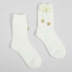 Носки Minaku, размер 36-39, белый