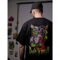 Футболка Death to Mortals, размер XL, черный