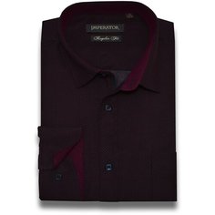 Рубашка Imperator, размер 41 (178-186)/41/178-186, бордовый