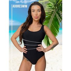 Купальник Adoreswim, размер 38, черный