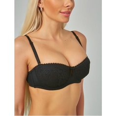 Бюстгальтер akcent, размер 80С, черный