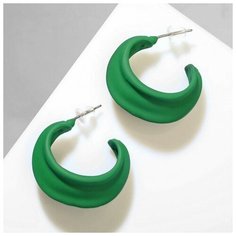 Серьги Queen Fair, зеленый