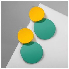 Серьги Queen Fair, зеленый