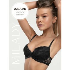 Бюстгальтер MILADY, размер 70C, черный