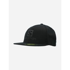Кепка Salomon CAP FLEXFIT®, размер OneSize, черный