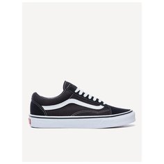 Кеды VANS, размер 9US, черный, белый